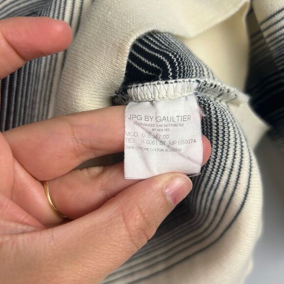 JPG by Jean Paul GAULTIER Boat Neck Sweater Knit Top - Picture 9 of 10